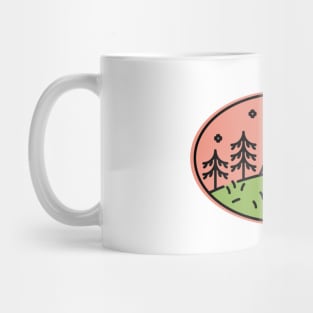 camp forest Mug